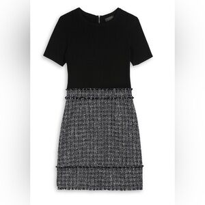 New with tags Ted Baker Mockable Layered Look Mini Dress (TB 6, US 12)